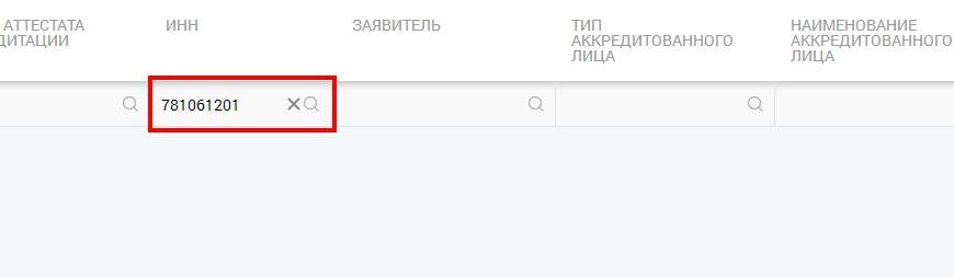 РЕЕСТР АККРЕДИТОВАННЫХ ЛАБОРАТОРИЙ СОУТ
